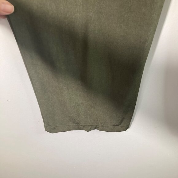 Womens Travelers by Chicos Pants Green L Short Slinky‎ Feel Acetate Spandex - Picture 9 of 12